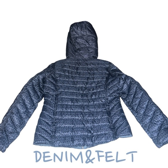 Michale Kors Reversible Quilted Nylon Signature Logo Packable Puffer Jacket| NEW - Picture 5 of 11